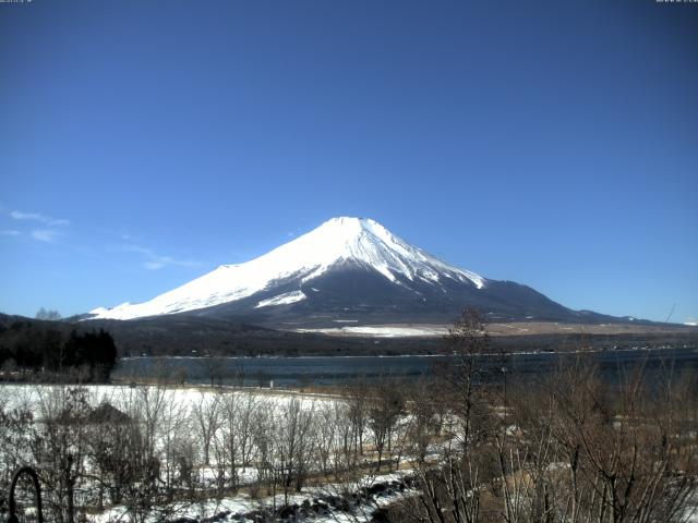 山中湖からの富士山