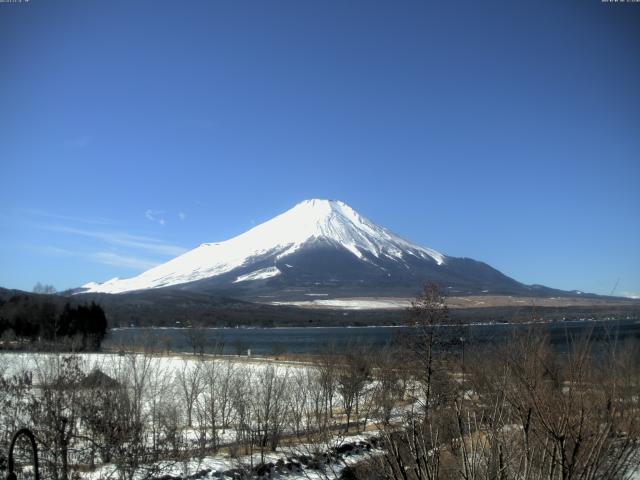 山中湖からの富士山