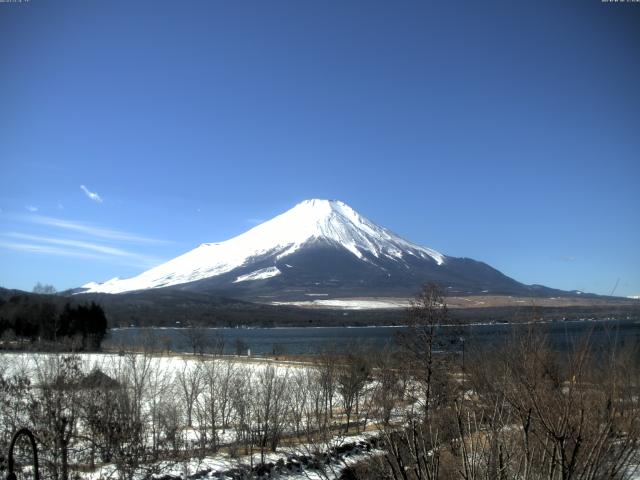 山中湖からの富士山