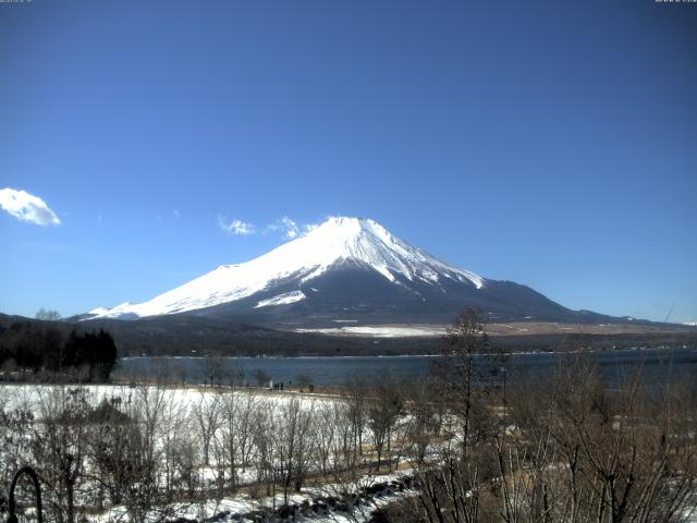 山中湖からの富士山
