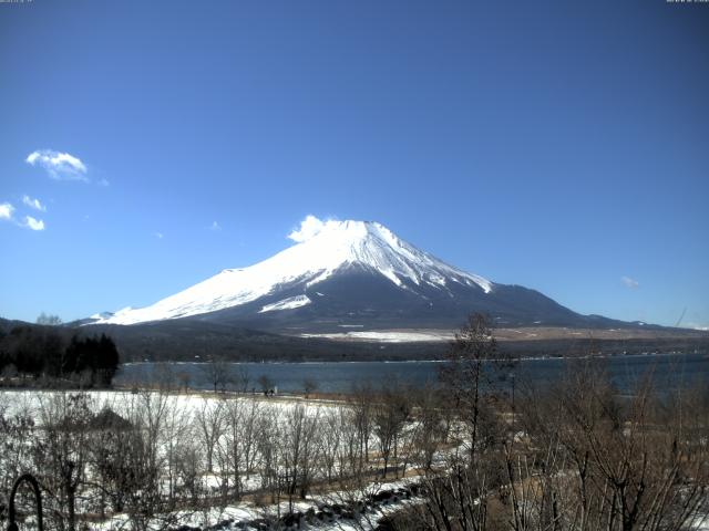 山中湖からの富士山
