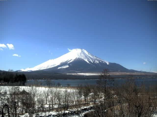 山中湖からの富士山
