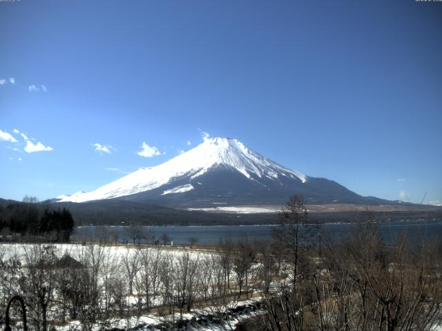 山中湖からの富士山