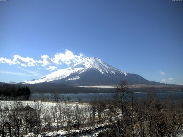 山中湖からの富士山