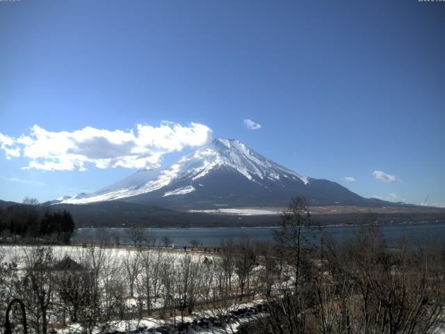 山中湖からの富士山