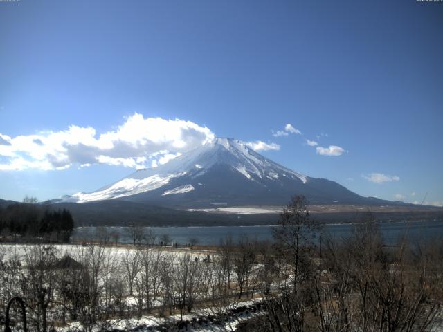 山中湖からの富士山
