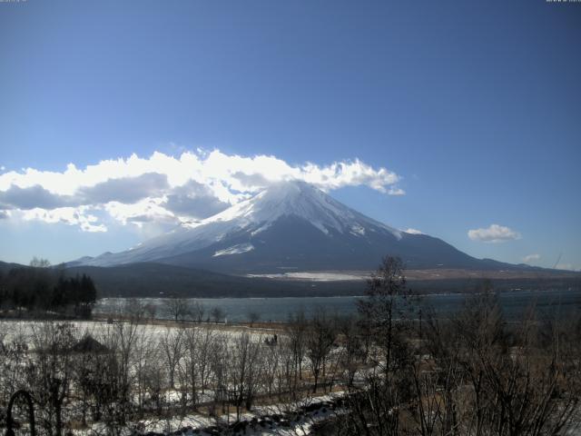 山中湖からの富士山