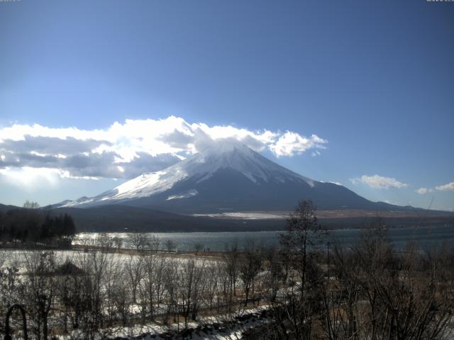 山中湖からの富士山