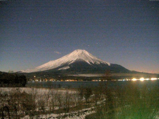 山中湖からの富士山