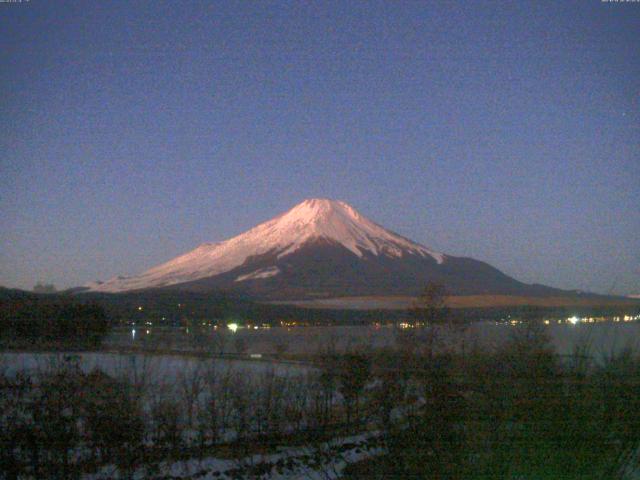 山中湖からの富士山