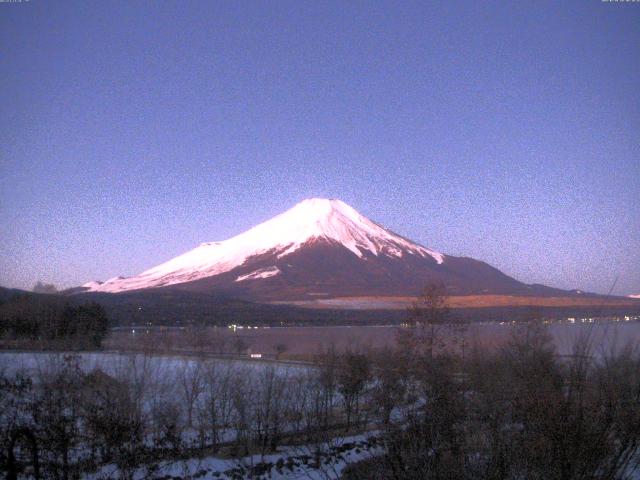 山中湖からの富士山
