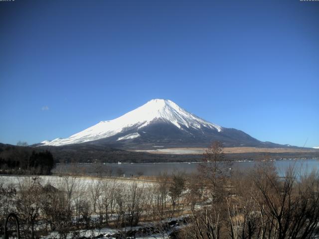 山中湖からの富士山