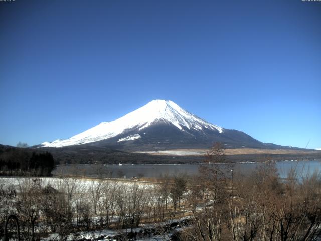 山中湖からの富士山
