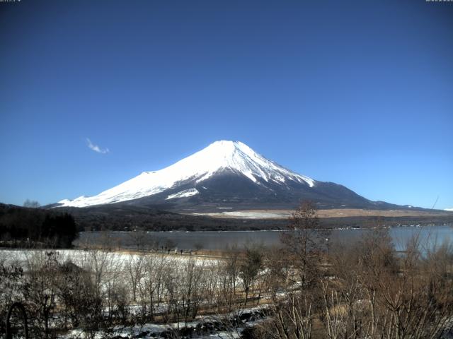 山中湖からの富士山