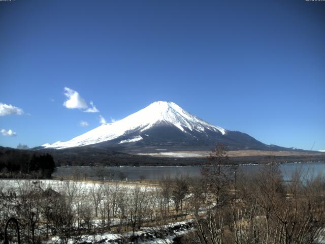 山中湖からの富士山