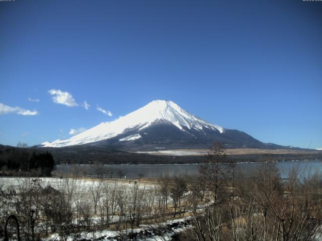 山中湖からの富士山