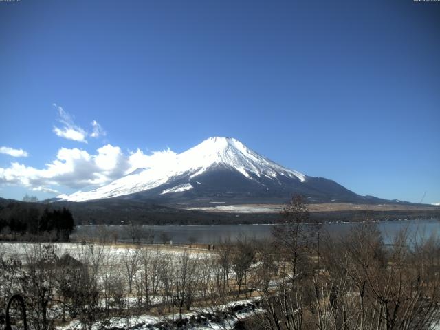 山中湖からの富士山
