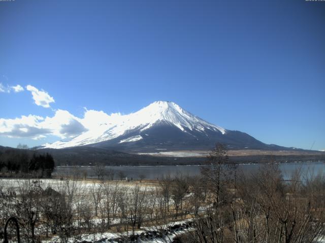山中湖からの富士山