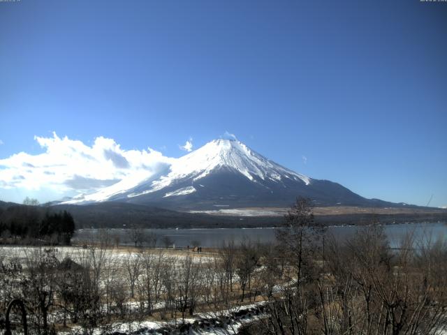 山中湖からの富士山