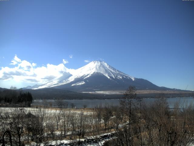 山中湖からの富士山