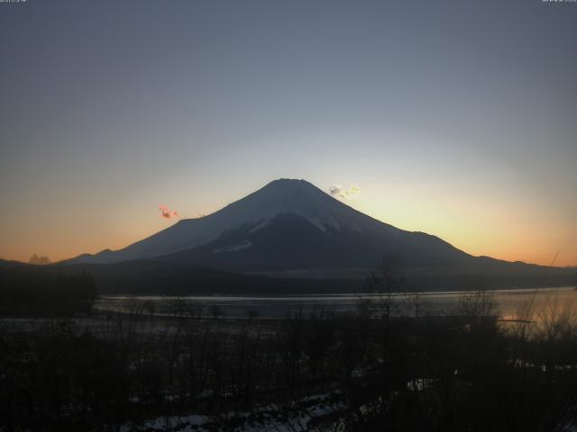 山中湖からの富士山