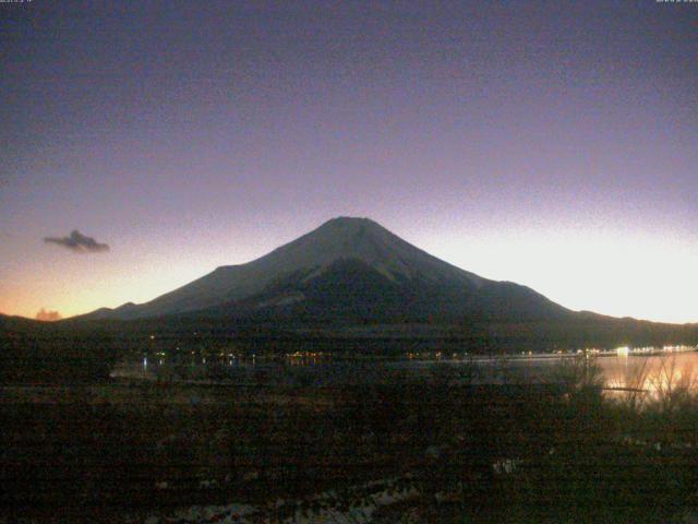 山中湖からの富士山