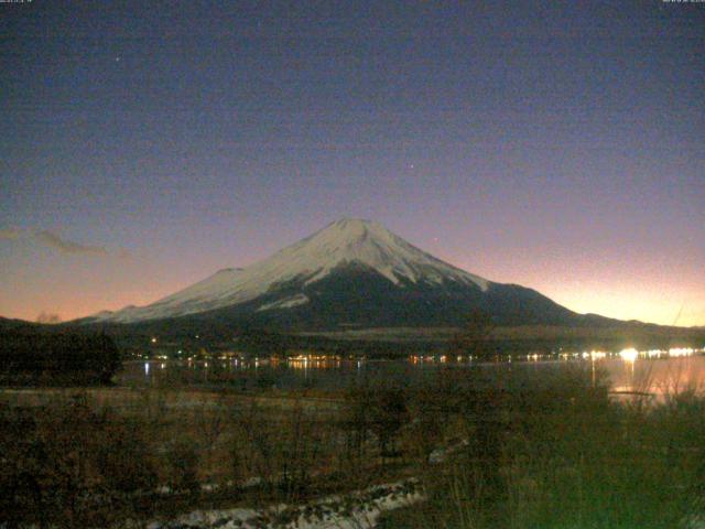 山中湖からの富士山