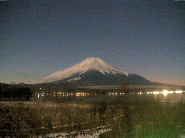 山中湖からの富士山