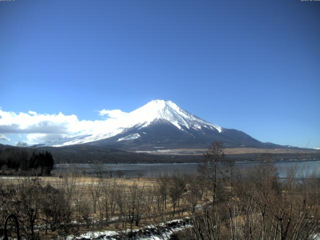 山中湖からの富士山