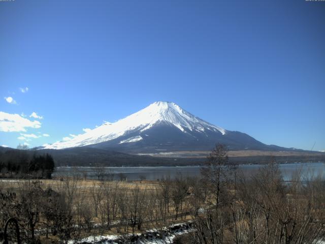山中湖からの富士山