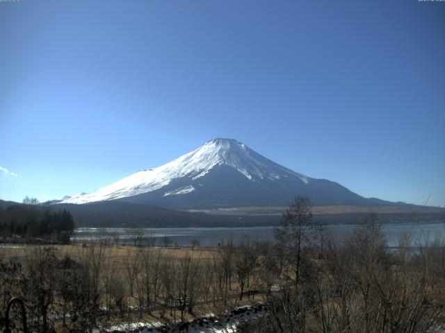 山中湖からの富士山