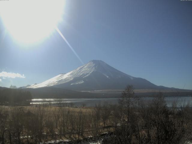 山中湖からの富士山