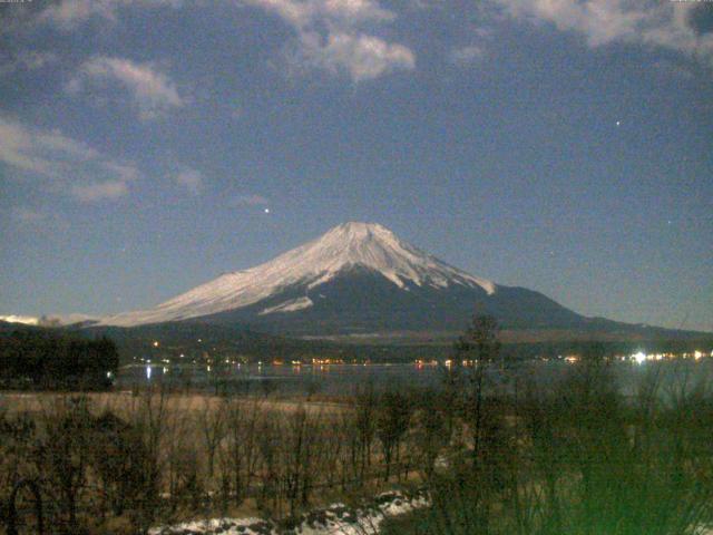 山中湖からの富士山