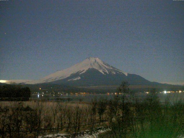 山中湖からの富士山