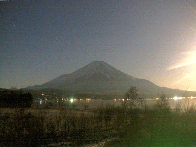 山中湖からの富士山
