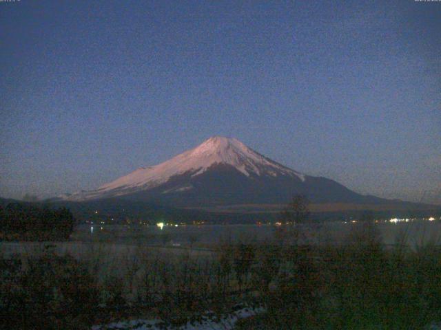 山中湖からの富士山