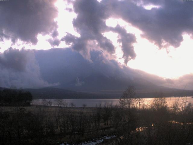 山中湖からの富士山