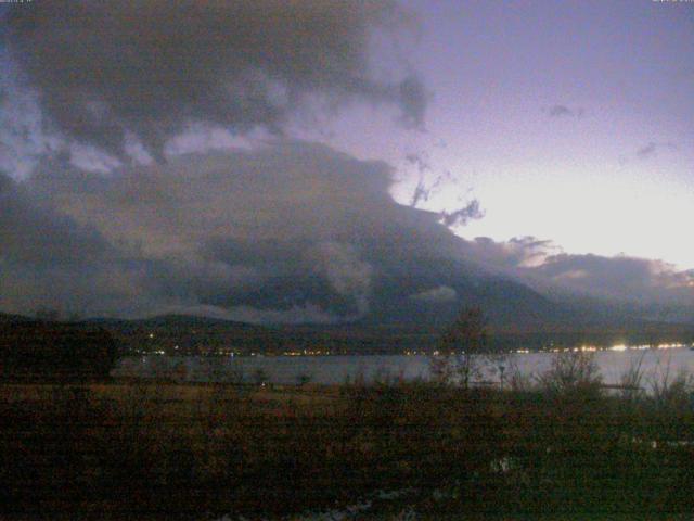 山中湖からの富士山