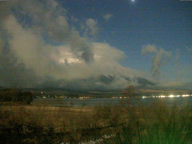 山中湖からの富士山