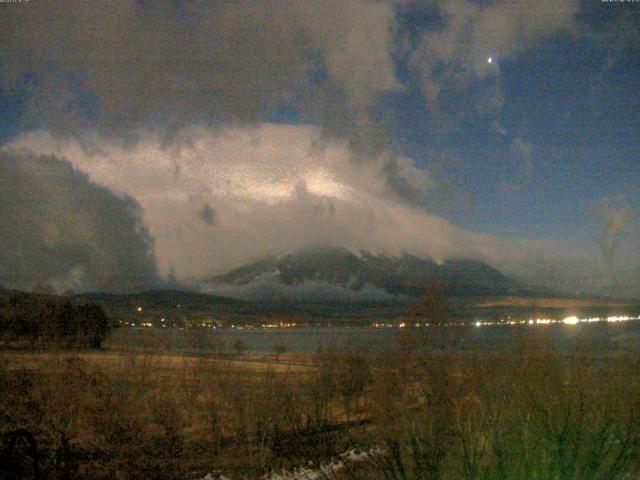 山中湖からの富士山