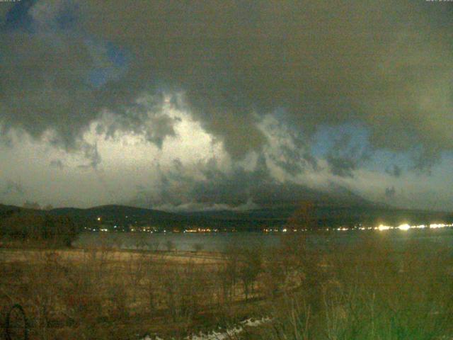 山中湖からの富士山