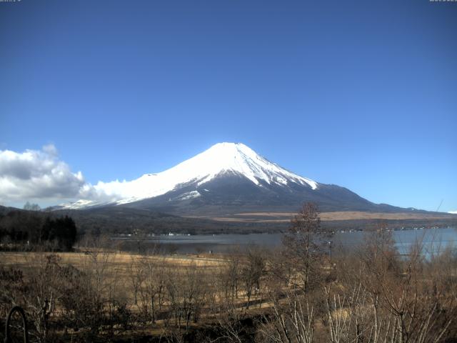 山中湖からの富士山