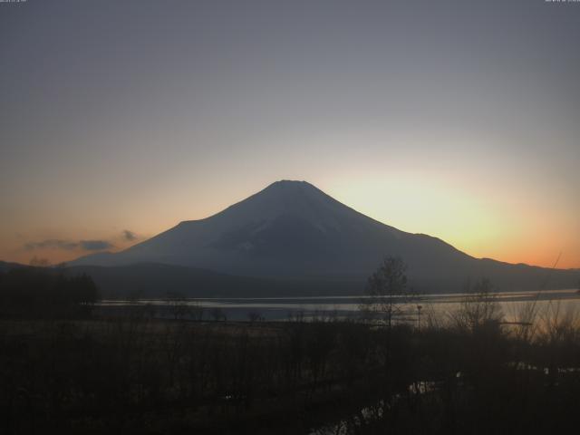 山中湖からの富士山