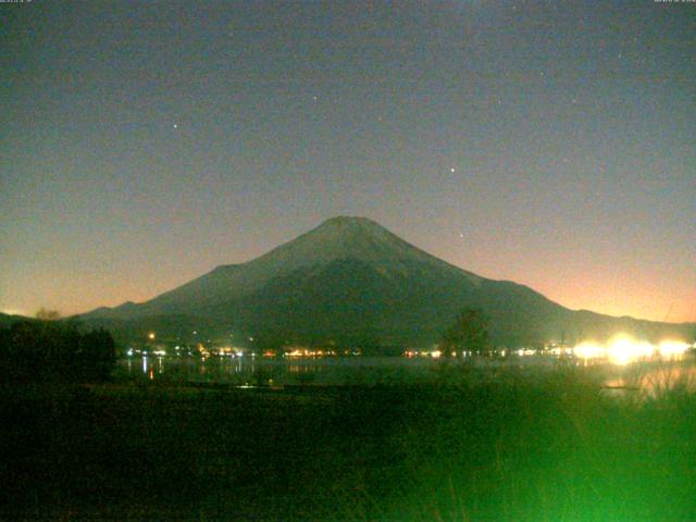 山中湖からの富士山