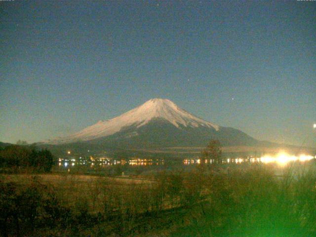 山中湖からの富士山