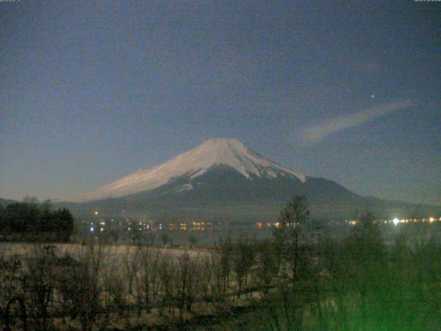 山中湖からの富士山