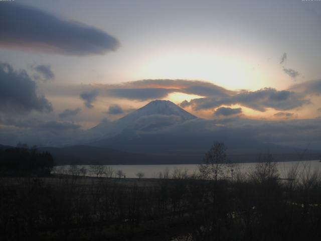 山中湖からの富士山
