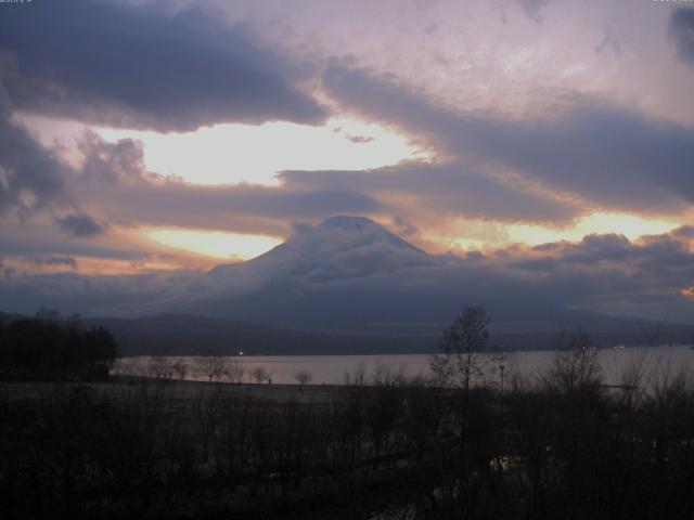 山中湖からの富士山