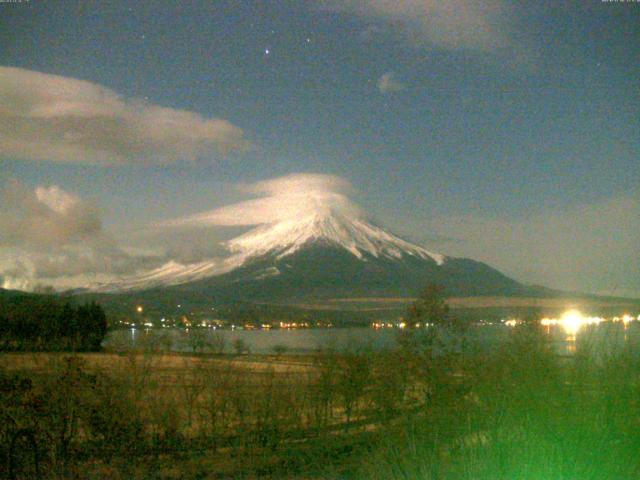 山中湖からの富士山