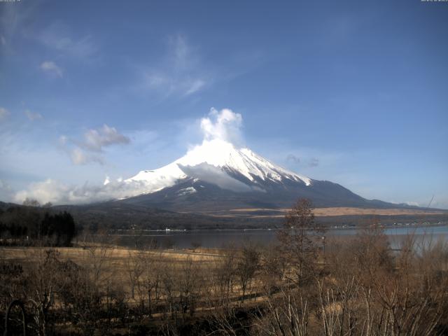 山中湖からの富士山